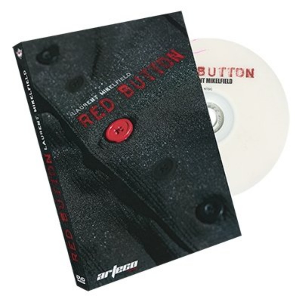Red Button (DVD and Gimmick) by Laurent Mikelfield