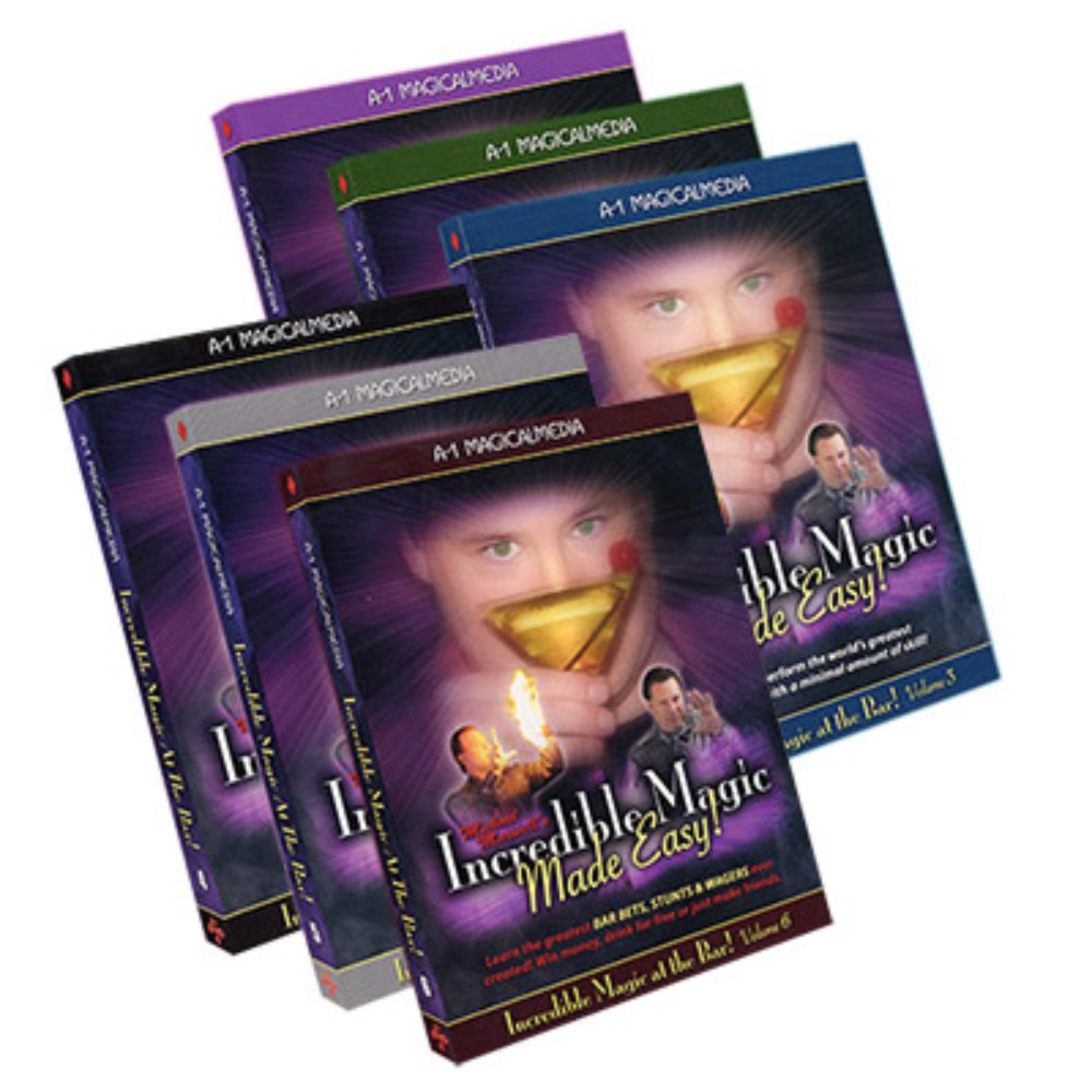 Incredible Magic At The Bar (V1 - V6) by Michael Maxwell