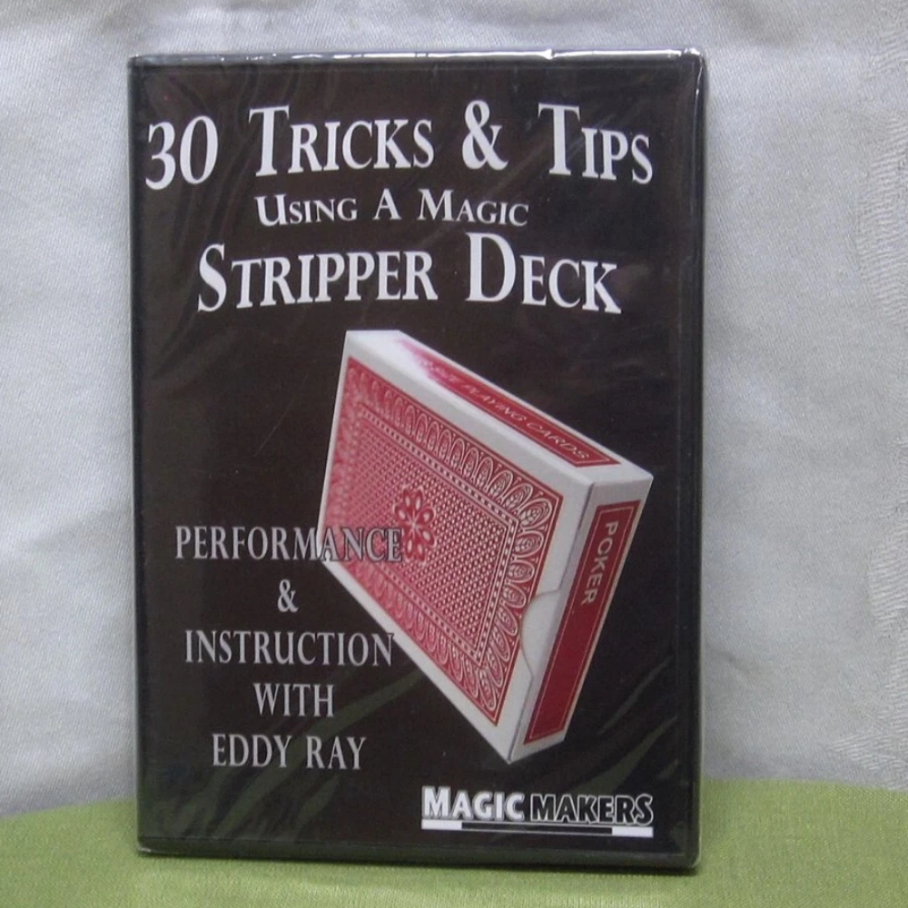 30 Tricks & Tips Using A Magic Stripper Deck (DVD+Deck)