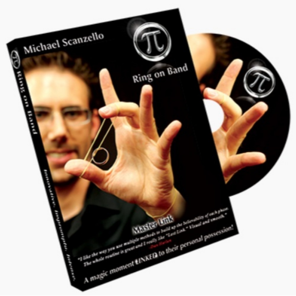 Ring on Band by Michael Scanzello (DVD + Rubber Bands )