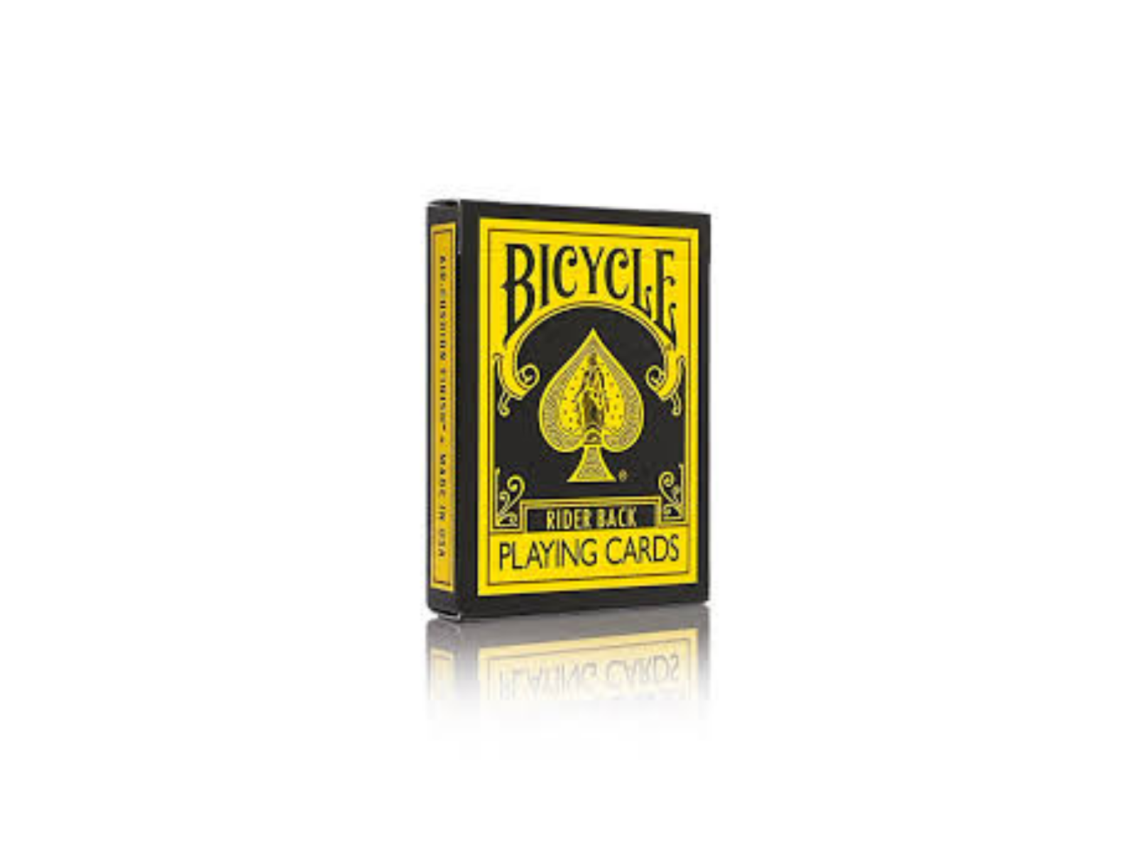 Bicycle Reverse (Yellow) Playing Cards