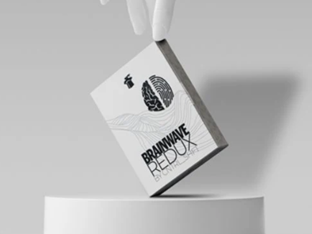 Brainwave Redux Red (Gimmicks and Online Instructions) by cntrl_shft