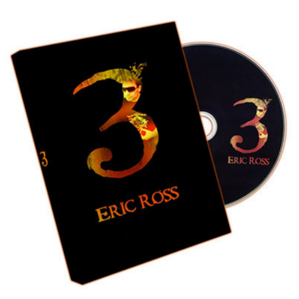 3 by Eric Ross (DVD + Gimmick)