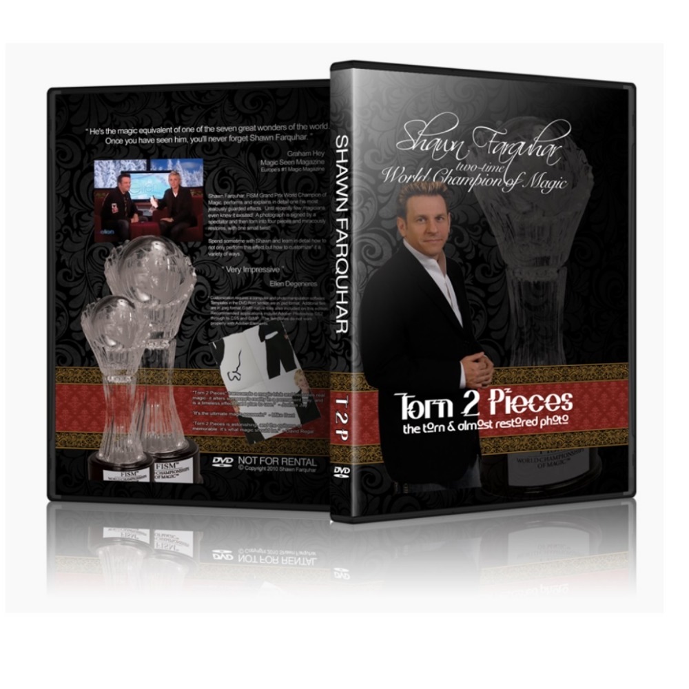 Torn 2 Pieces (DVD + Gimmick) by Shawn Farquhar