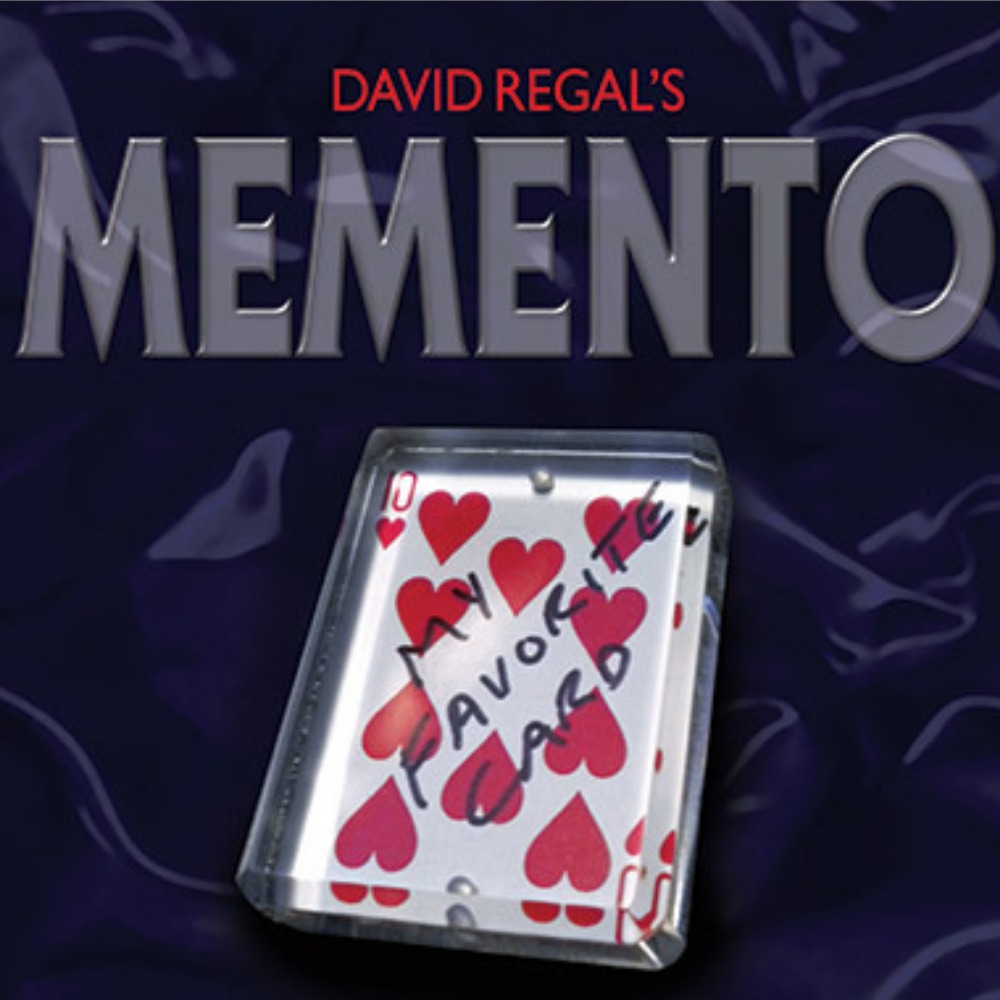 Memento (Gimmick and DVD) by David Regal