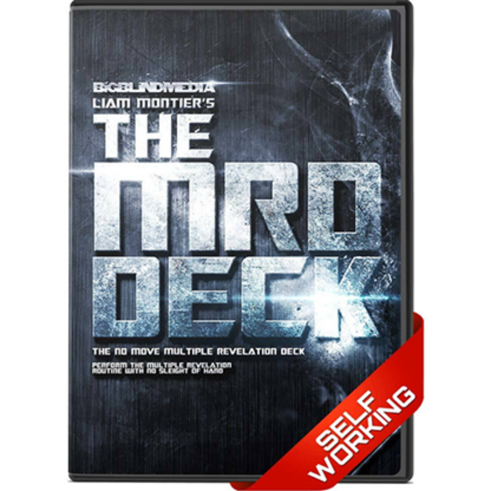 The MRD Deck (Gimmick + DVD) by Big Blind Media